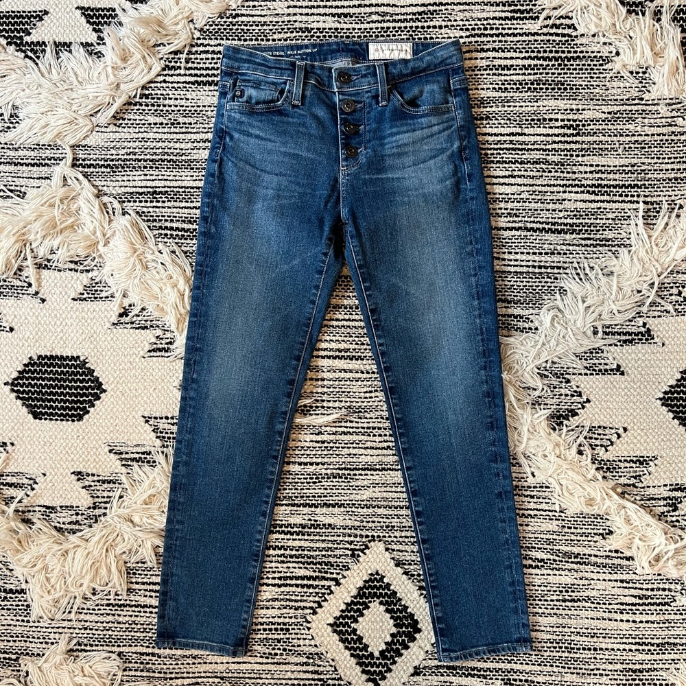 AG Adriano Goldschmied Button Up Jeans.